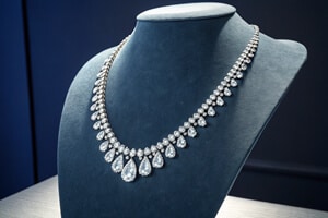 Rhinestone Chain Necklace