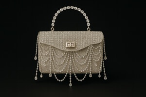 Rhinestone fringe for Bag Decoration