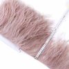 Ostrich Feather Fringe Lace Fabric Trim (1)