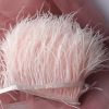 Ostrich Feather Fringe Lace Fabric Trim (3)